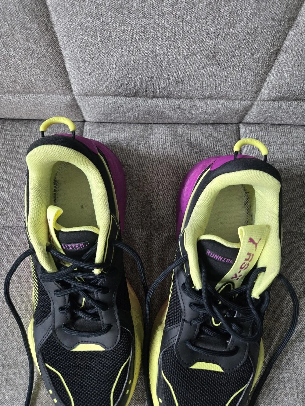 Puma | Wmns RS-X 'Neo Pop - Black' Sneakers Size 8.5
